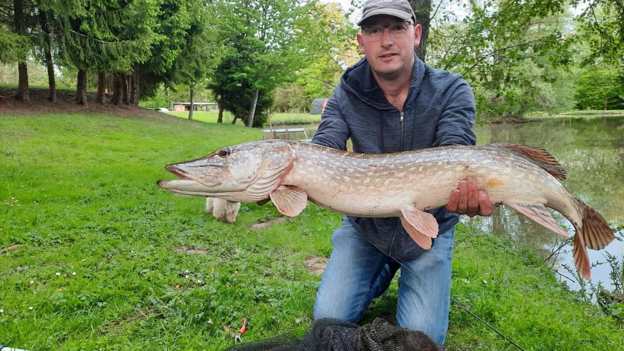 Les Etangs Du Moulin D'Harcy Hotel Lonny Kültér fotó